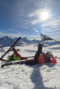 narty w ośrodku Les 2 Alpes we Francji 2024