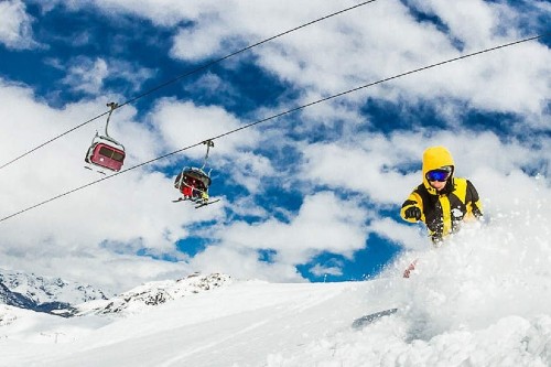 Ośrodek narciarski w Saint Gervais