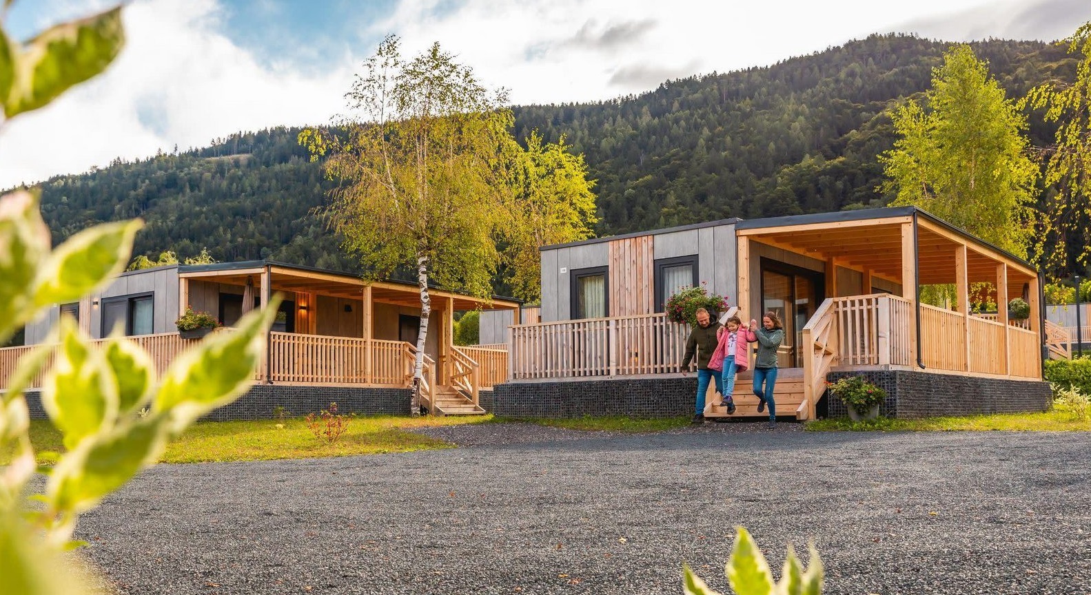 Euro Parcs Ossiacher See - widok na domki.jpg