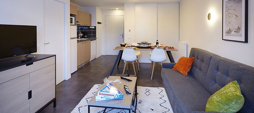 Apartament 8-osobowy w rezydencji Nemea w Les Deux Alpes