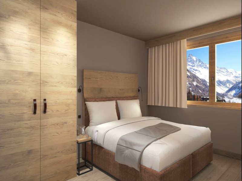 apartament 8-osobowy w rezydencji Swisspeak Resort w Zinal