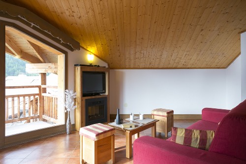 apartament 4-osobowy w rezydencji Le Hameau des Airelles w Montgenevre