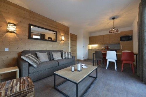 apartament 6-osobowy comfort w rezydencji Le cœur des Loges w Les Menuires