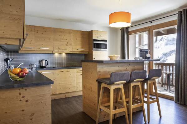 apartament 12-osobowy superior w rezydencji Le cœur des Loges w Les Menuires