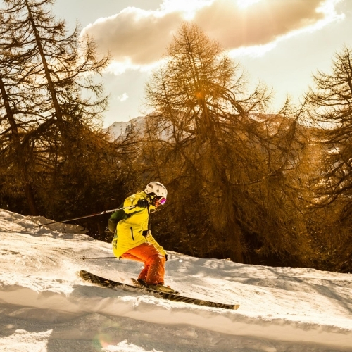 Szkolenie narciarskie w Alpach