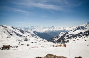 Ośrodek narciarski w Les Menuires we Francji