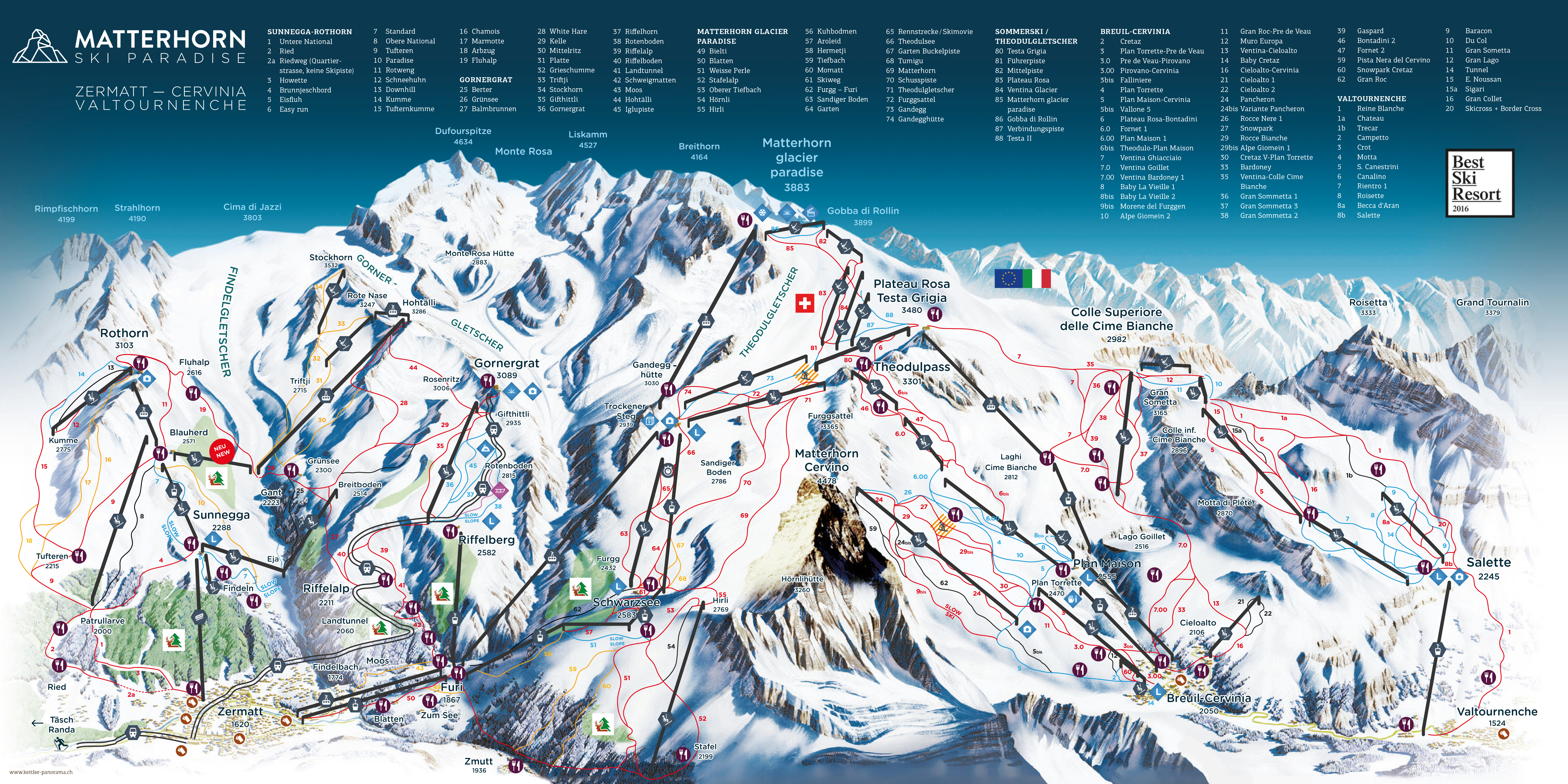 https:Mapa tras Zermatt w Szwajcarii